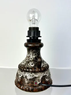 Outlet Pamono Fat Lava Table Lamp Base by Pan Keramik, 1970s