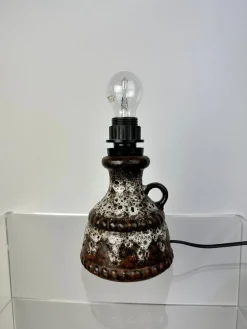 Outlet Pamono Fat Lava Table Lamp Base by Pan Keramik, 1970s