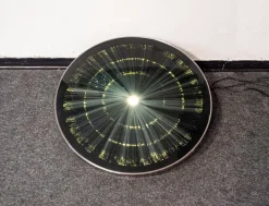 Pamono Fiber Optic Floor Lamp, Italy, 1970s