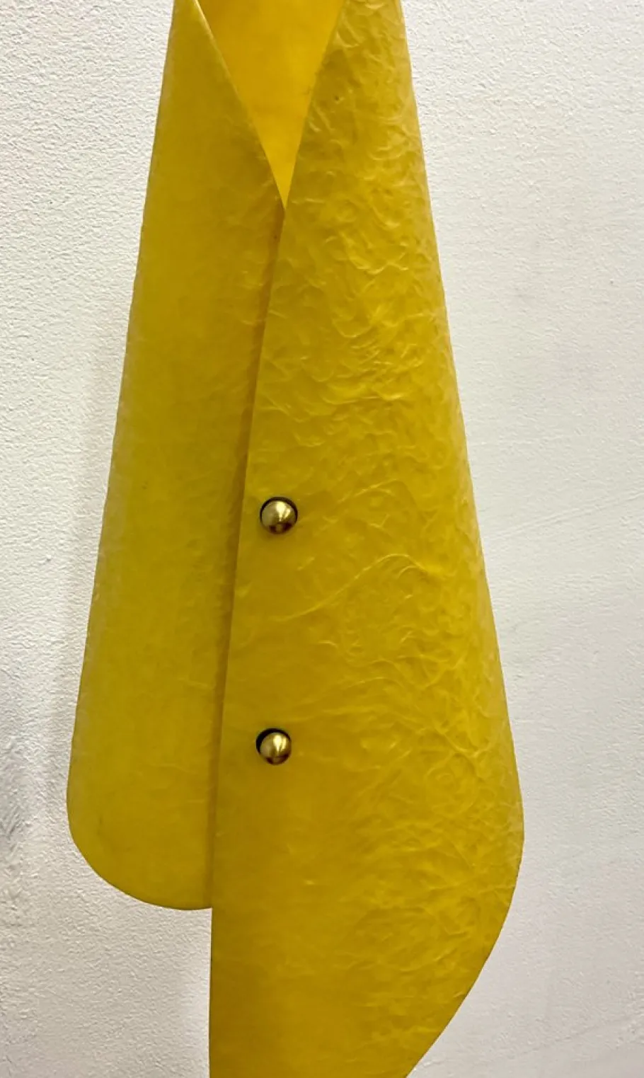 New Pamono Fiberglass and Steel Floor Lamp by Carl Auböck, 1950s