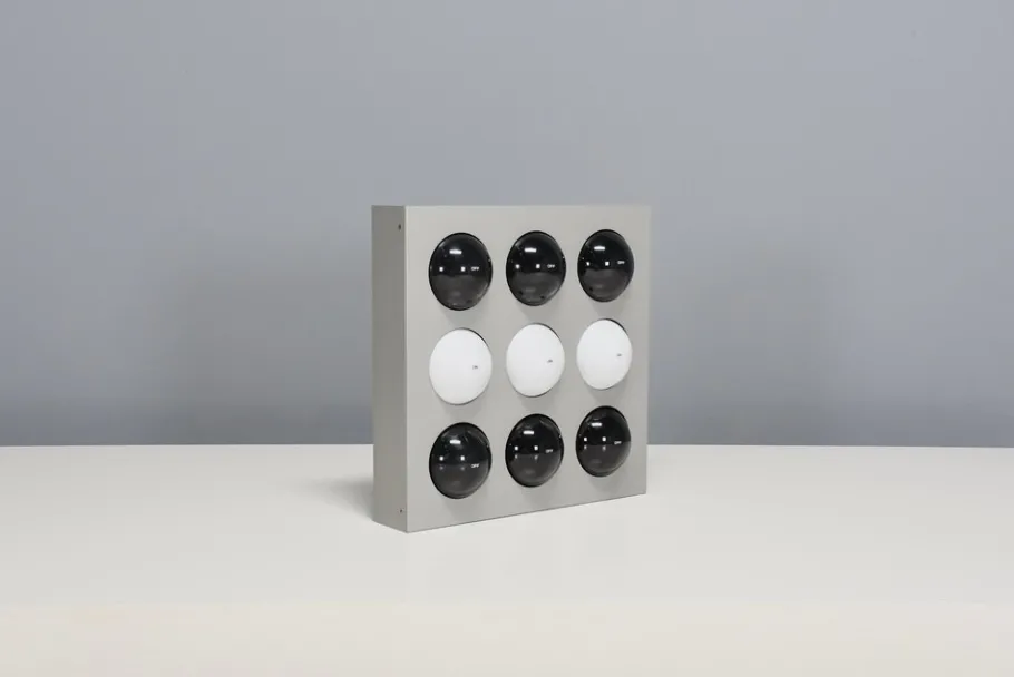 Best Pamono Fifty Fifty Lamp by Paul Talman, 1965