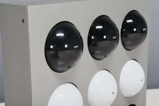 Best Pamono Fifty Fifty Lamp by Paul Talman, 1965