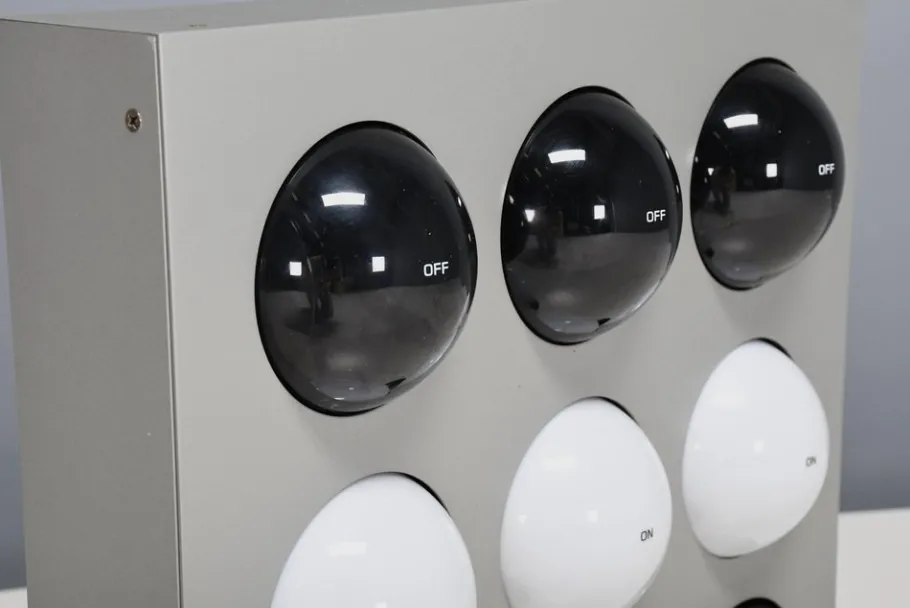 Best Pamono Fifty Fifty Lamp by Paul Talman, 1965