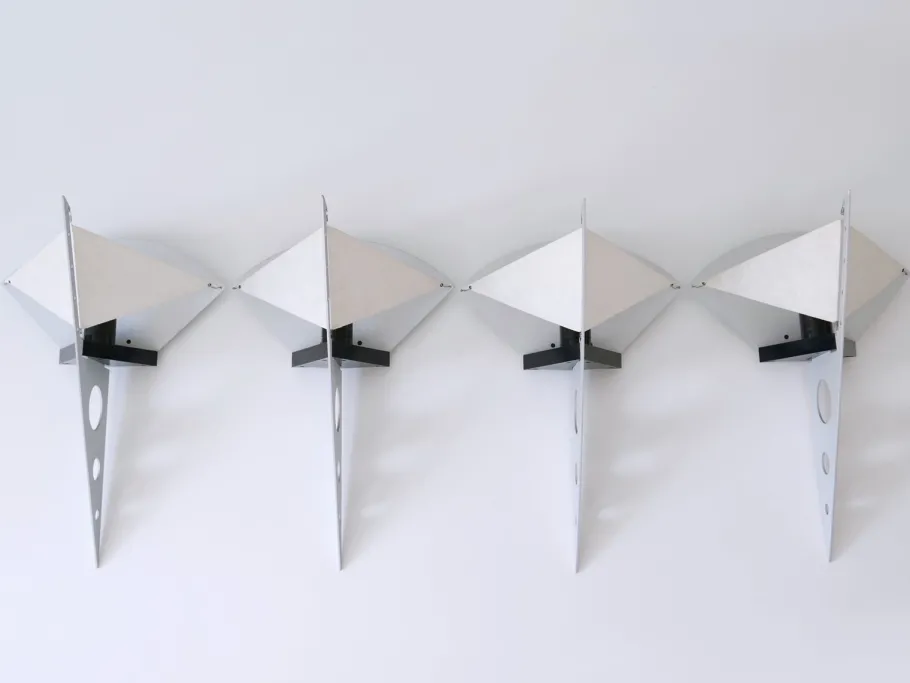 New Pamono Filicudara Sconces by Steve Lombarti for Artemide, Italy, 1980s, Set of 2