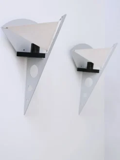 New Pamono Filicudara Sconces by Steve Lombarti for Artemide, Italy, 1980s, Set of 2