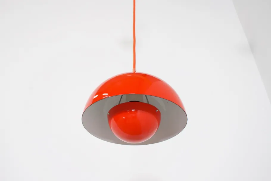 New Pamono First Edition VP1 Flowerpot Pendant Lamp by Verner Panton for Louis Poulsen