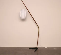 Sale Pamono Fishing Pole Floor Lamp from Holm Sørensen & Co., Denmark, 1950s