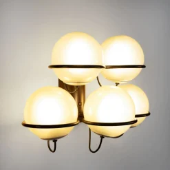 Discount Pamono Five-Light Wall Lamp Model 238/5 by Gino Sarfatti for Arteluce, 1960