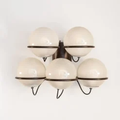 Discount Pamono Five-Light Wall Lamp Model 238/5 by Gino Sarfatti for Arteluce, 1960