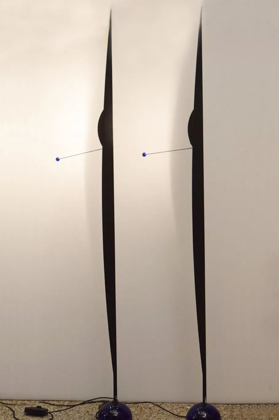 Hot Pamono Flame Floor Lamp by Gilles Derain for Lumen, 1980s