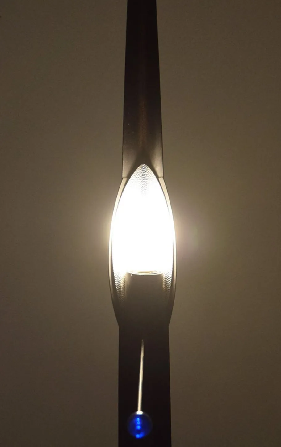 Hot Pamono Flame Floor Lamp by Gilles Derain for Lumen, 1980s