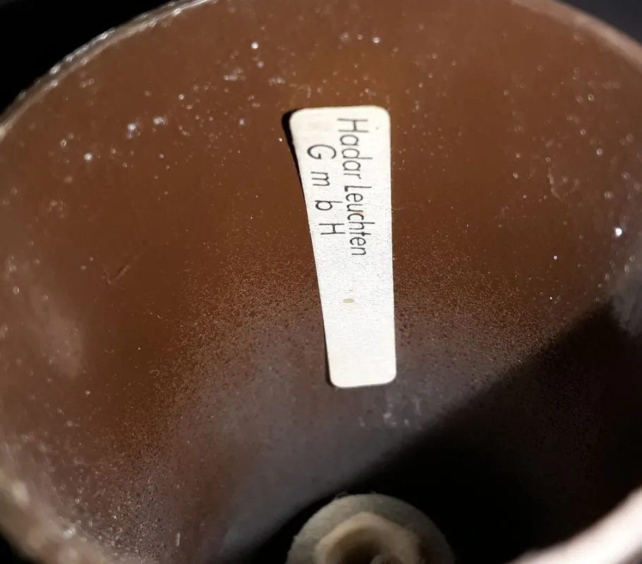 New Pamono Flat Ceiling Lamp from Hadar-Leuchten, 1970s