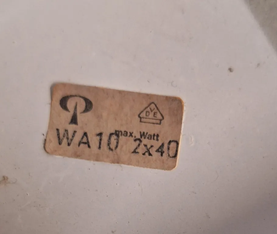 Hot Pamono Flat German Vintage Wall Lamp with Brutalist Cut Glass Shade in Black Metal Mounting by Peill & Putzler, 1970s