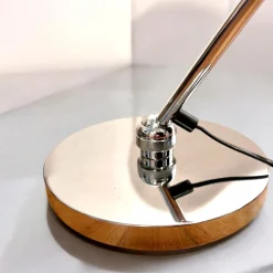 Pamono Flexible Reading Light Floor Lamp from Hala Zeist, designed by Herman Busquet, Mod. Ball in the Base, 1960s, Mid-Century