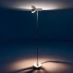 Pamono Flexible Reading Light Floor Lamp from Hala Zeist, designed by Herman Busquet, Mod. Ball in the Base, 1960s, Mid-Century