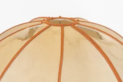 Discount Pamono Floor and Table Lamo in Amber Glass by Archimede Seguso, 1960s, Set of 2