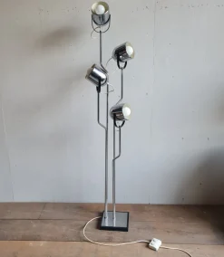 Clearance Pamono Floor Lamp attributed to Goffredo Reggiani, 1970s