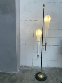 Pamono Floor Lamp attributed to Angel Lelii, 1960s