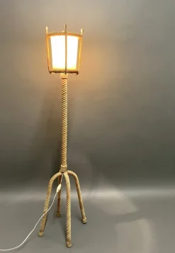 New Pamono Floor Lamp by Adrien Audoux & Frida Minet, 1950s