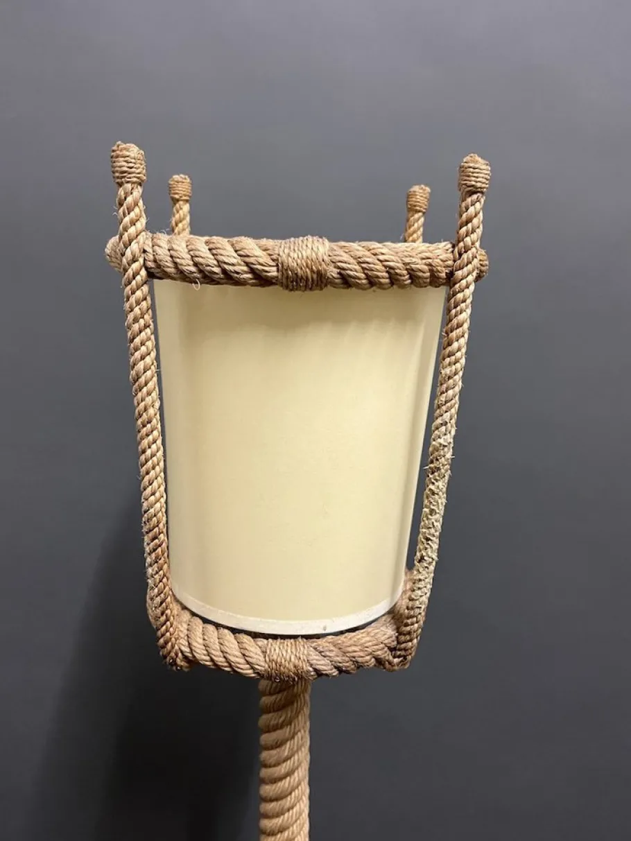 New Pamono Floor Lamp by Adrien Audoux & Frida Minet, 1950s