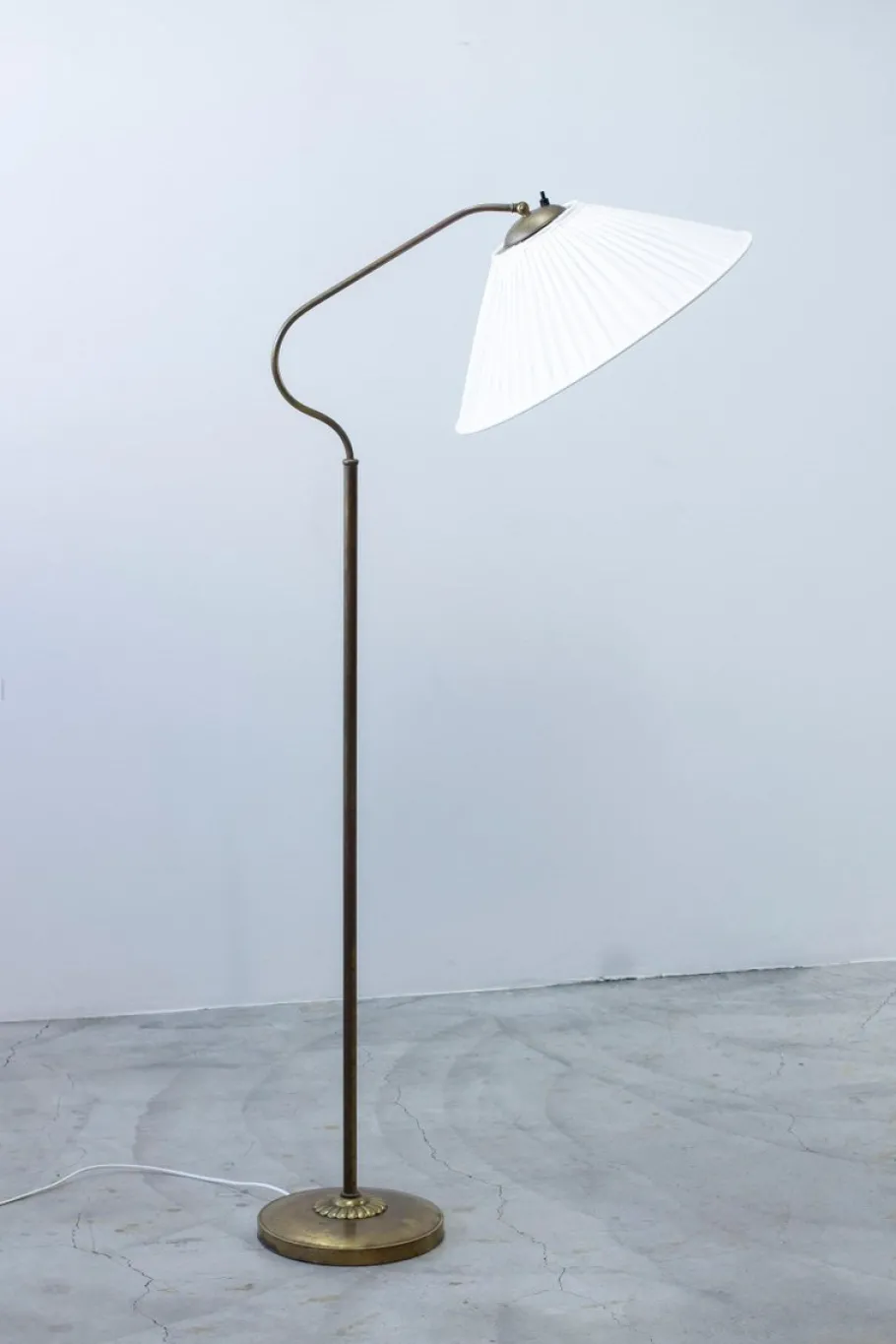New Pamono Floor Lamp by Bertil Brisborg for Nordiska Kompaniet