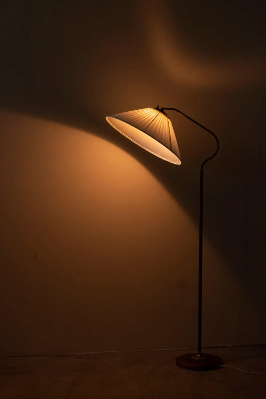 New Pamono Floor Lamp by Bertil Brisborg for Nordiska Kompaniet