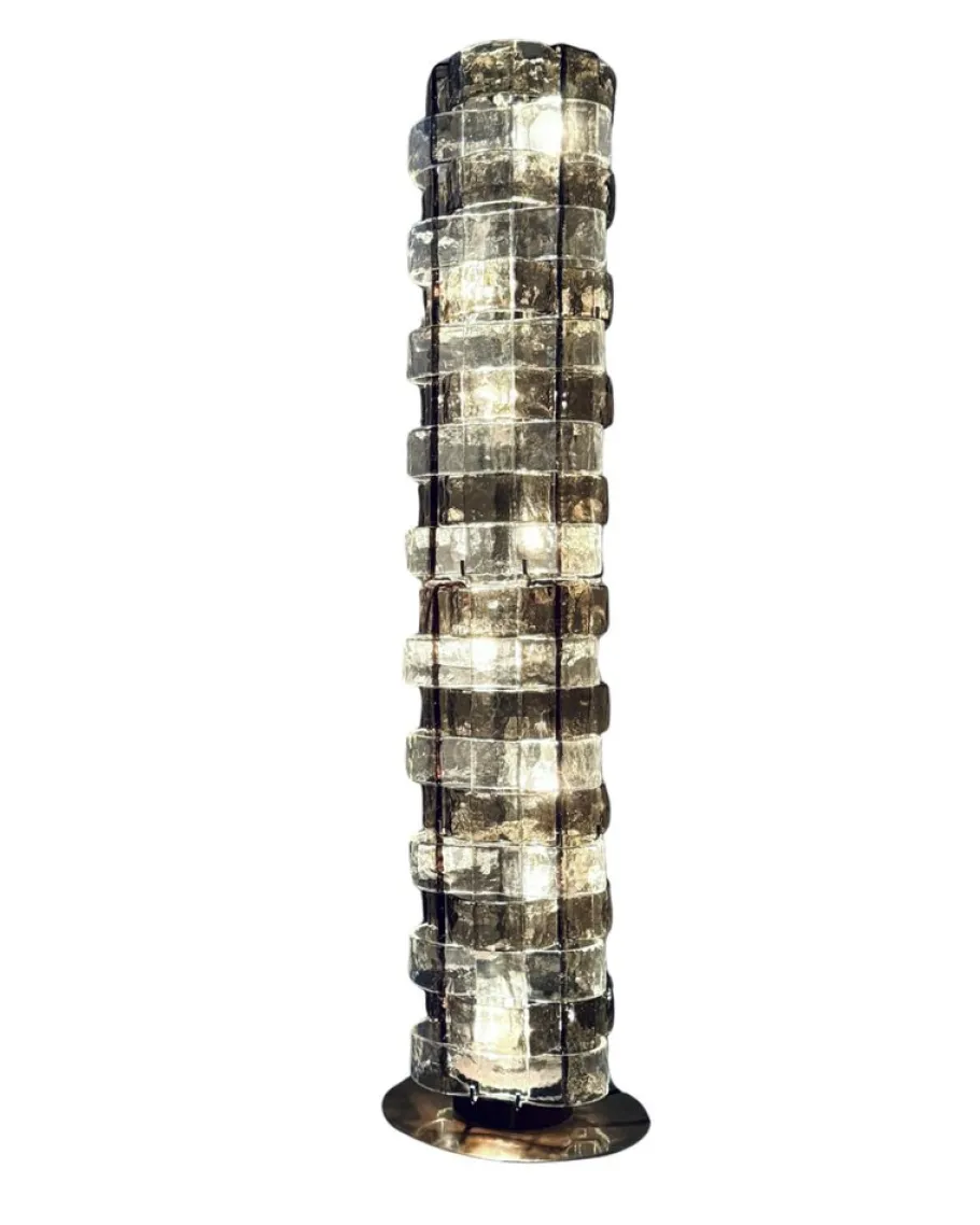 New Pamono Floor Lamp by Carlo Nason for Mazzega, 1970s