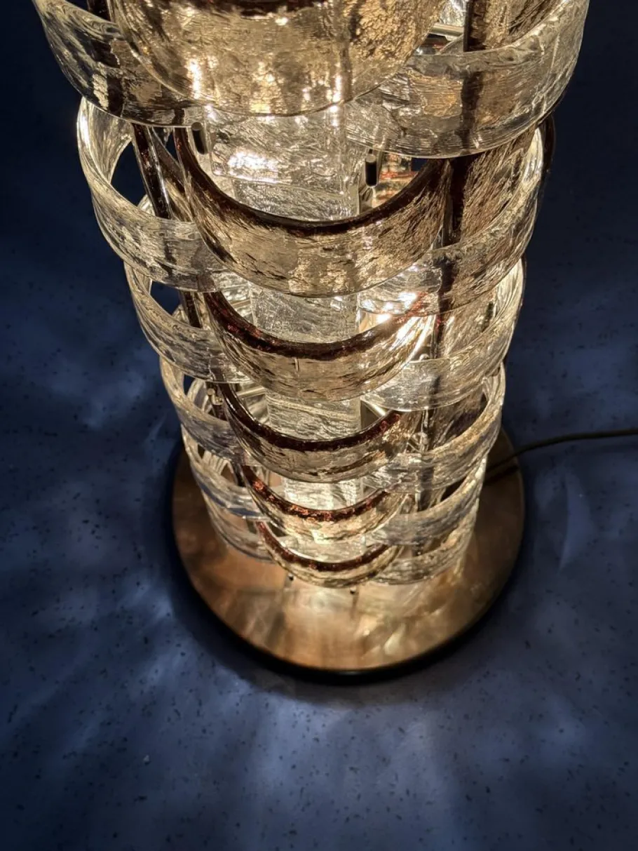 New Pamono Floor Lamp by Carlo Nason for Mazzega, 1970s