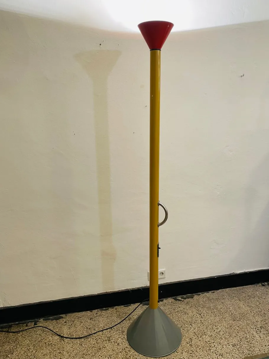 Hot Pamono Floor Lamp by Ettore Sottsass for Artemide, 1980s