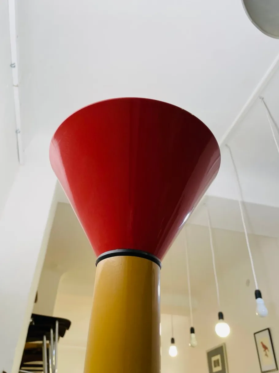 Hot Pamono Floor Lamp by Ettore Sottsass for Artemide, 1980s