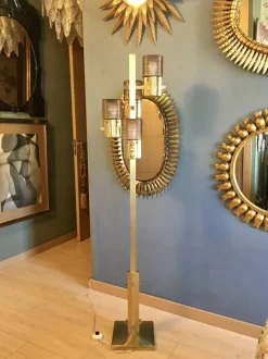 New Pamono Floor Lamp by Gaetano Sciolari for Sciolari, 1970s