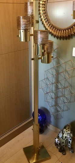 New Pamono Floor Lamp by Gaetano Sciolari for Sciolari, 1970s