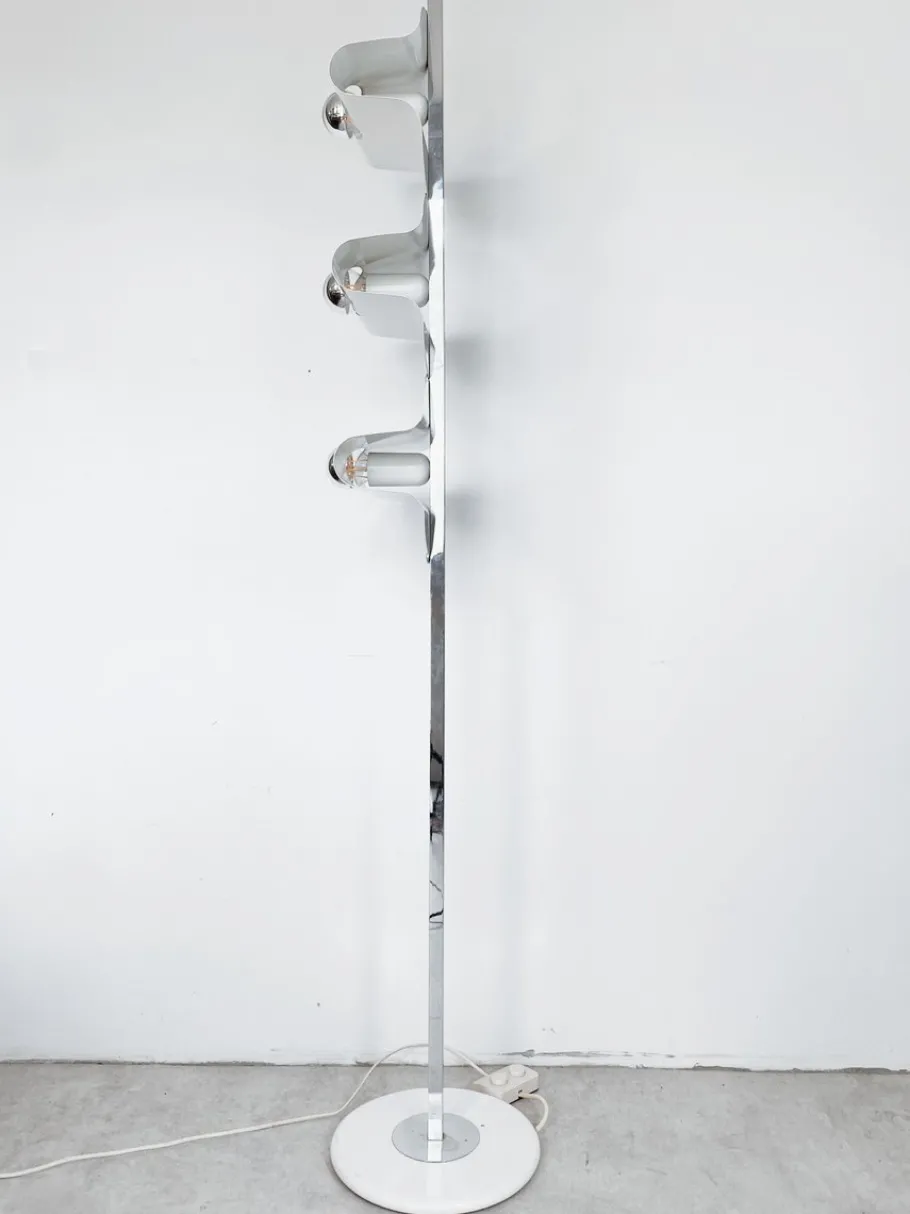 Best Pamono Floor Lamp by Gioffredo Reggiani, Italy, 1970s