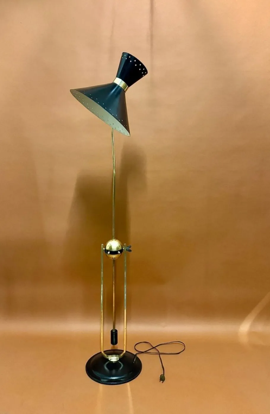 Online Pamono Floor Lamp by Jean Boris Lacroix, 1940