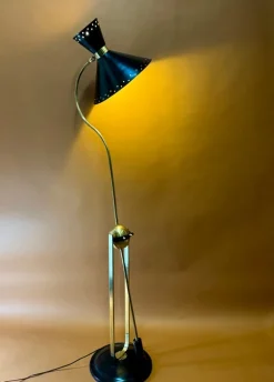 Online Pamono Floor Lamp by Jean Boris Lacroix, 1940