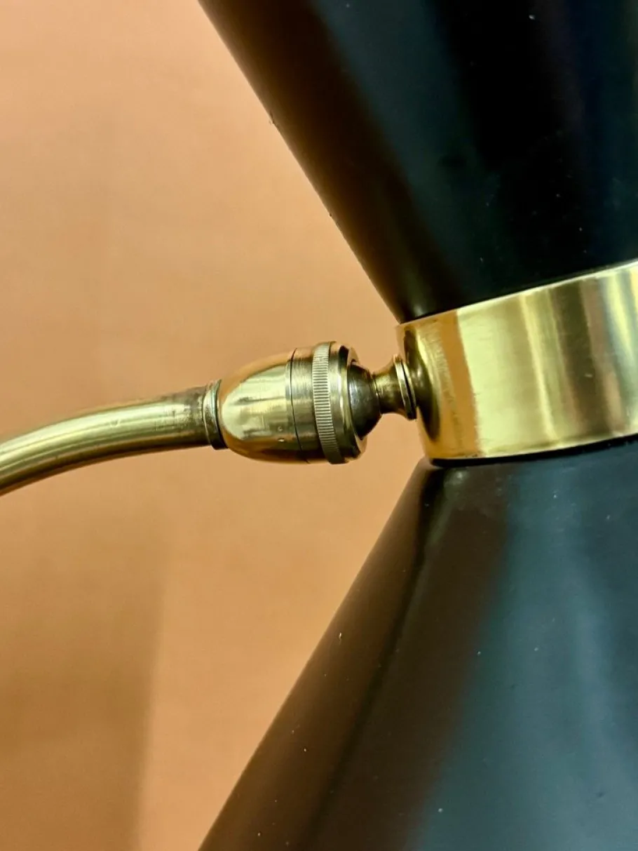 Online Pamono Floor Lamp by Jean Boris Lacroix, 1940