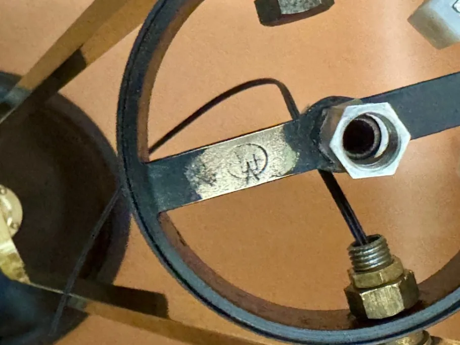 Online Pamono Floor Lamp by Jean Boris Lacroix, 1940