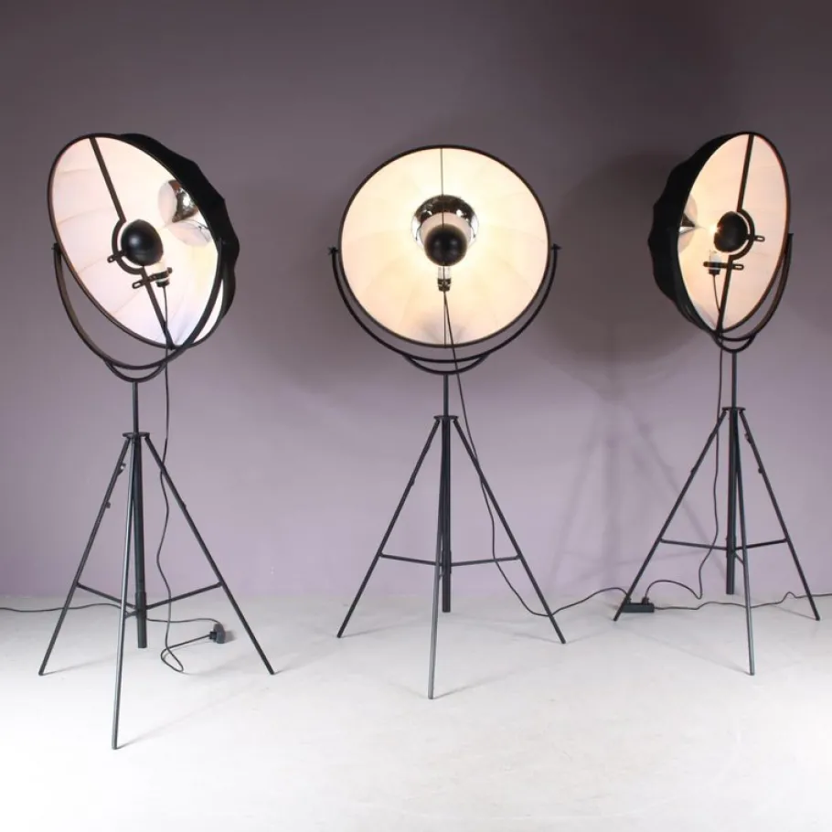 Outlet Pamono Floor Lamp by Mariano Fortuny for Pallucco, Italy, 1980s