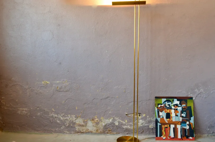 Clearance Pamono Floor Lamp by Mauro Marzollo for TVE Milano, 1980s