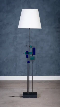 Clearance Pamono Floor Lamp by Svend Aage Holm-Sørensen for Holm Sørensen & Co, 1950s