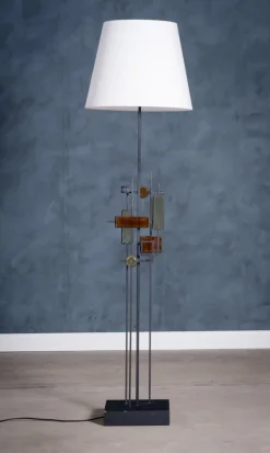 Online Pamono Floor Lamp by Svend Aage Holm-Sørensen for Holm Sørensen & Co, 1950s