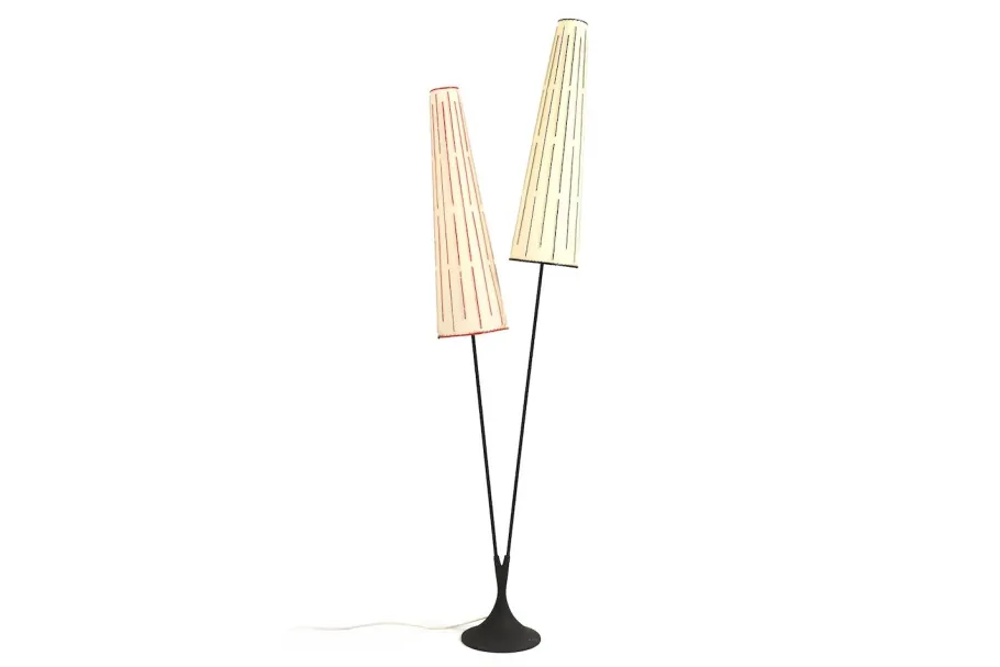 Hot Pamono Floor Lamp by Svend Aage Holm Sørensen for Holm Sørensen & Co, 1950s