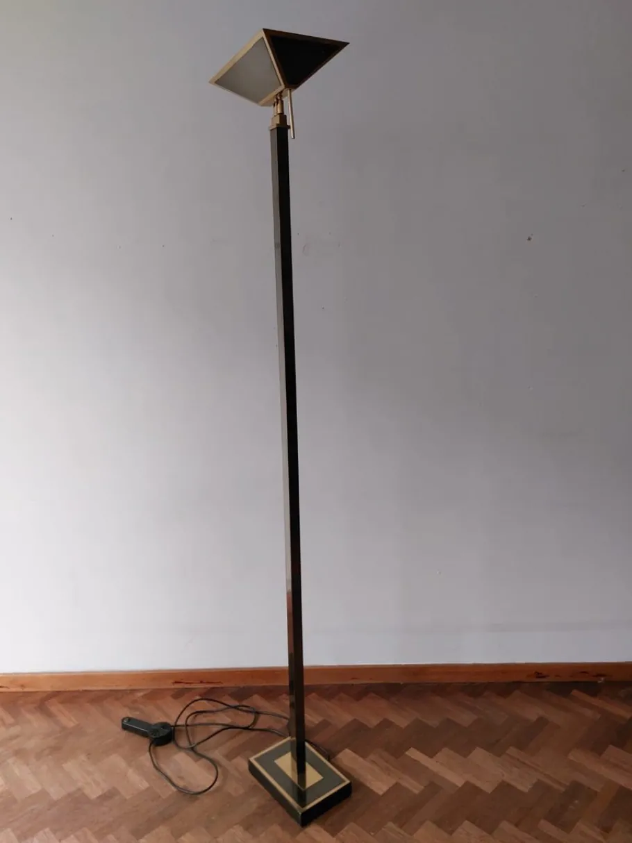 Clearance Pamono Floor Lamp from Belgo Chrom / Dewulf Selection