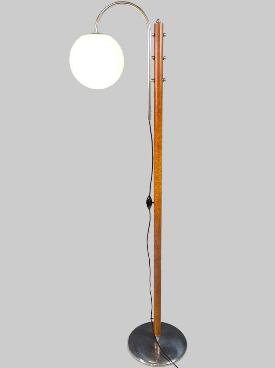 Sale Pamono Floor Lamp from Jindřich Halabala, Czechoslovakia, 1930s