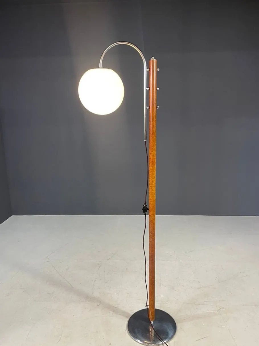Sale Pamono Floor Lamp from Jindřich Halabala, Czechoslovakia, 1930s