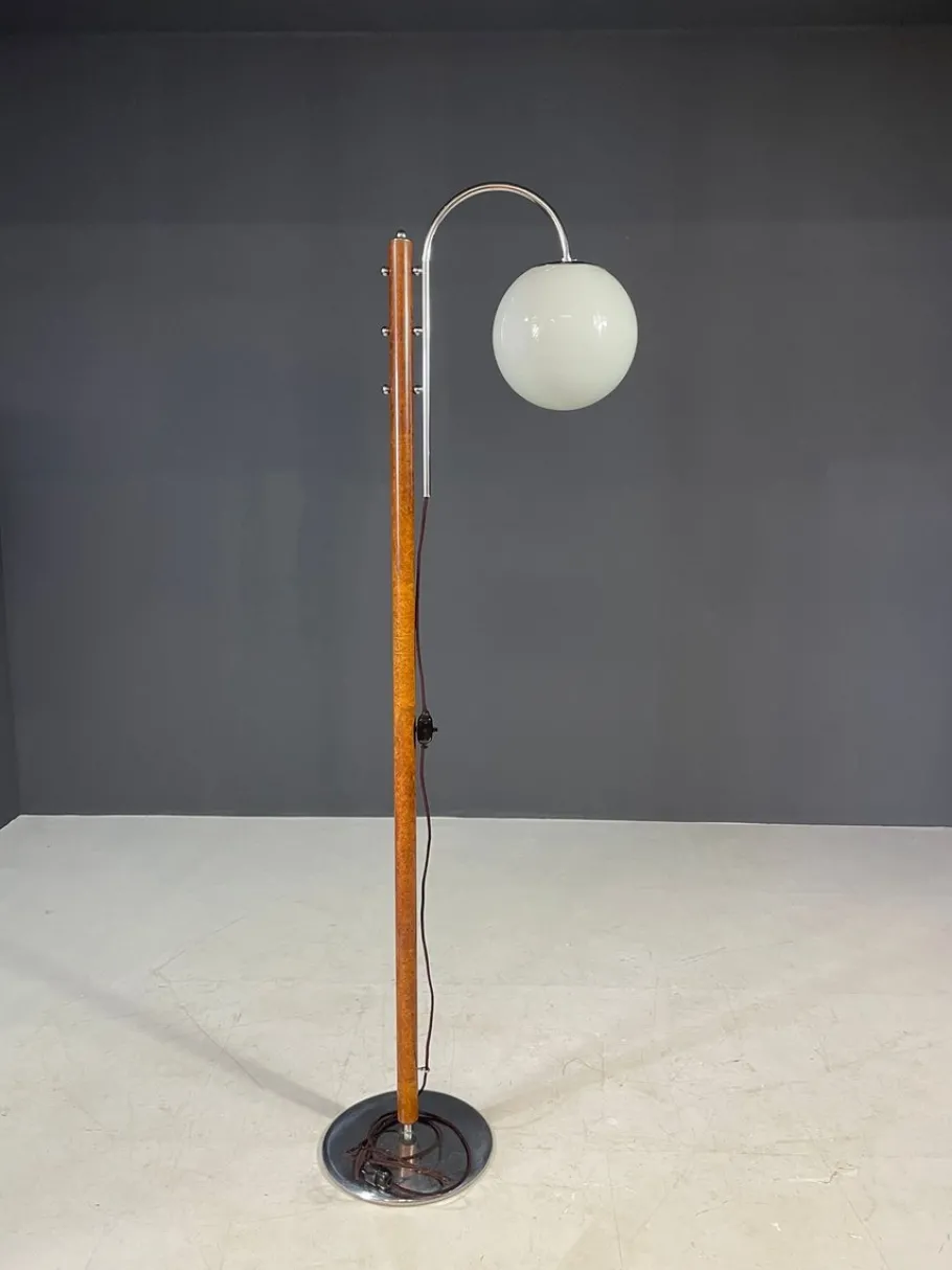 Sale Pamono Floor Lamp from Jindřich Halabala, Czechoslovakia, 1930s
