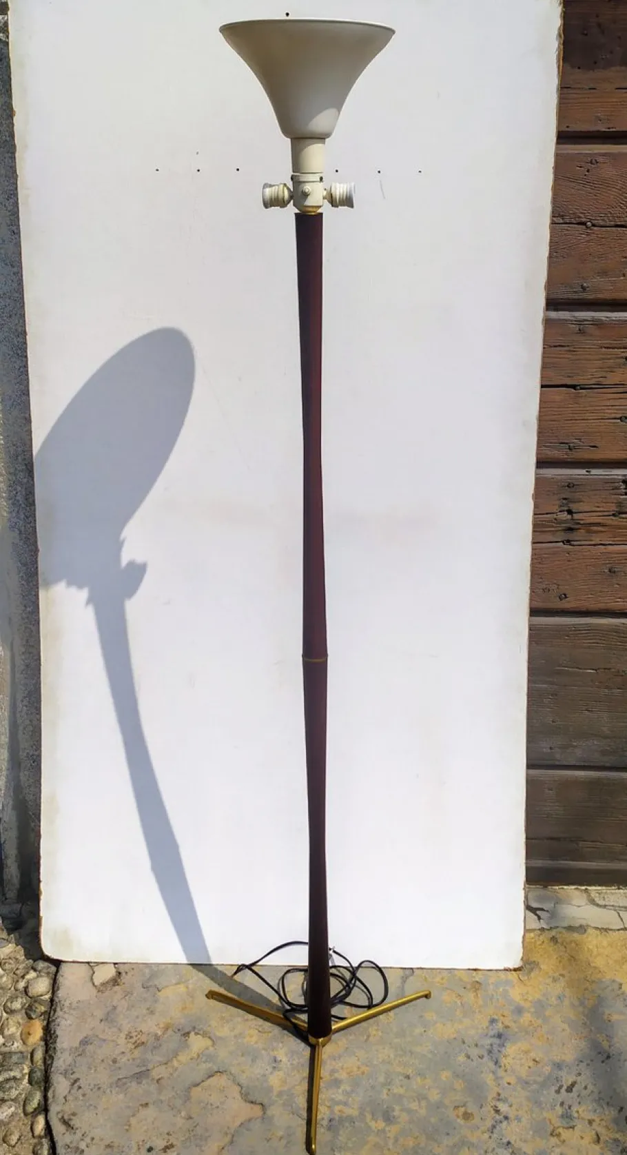 Outlet Pamono Floor Lamp from Stilnovo, 1940s