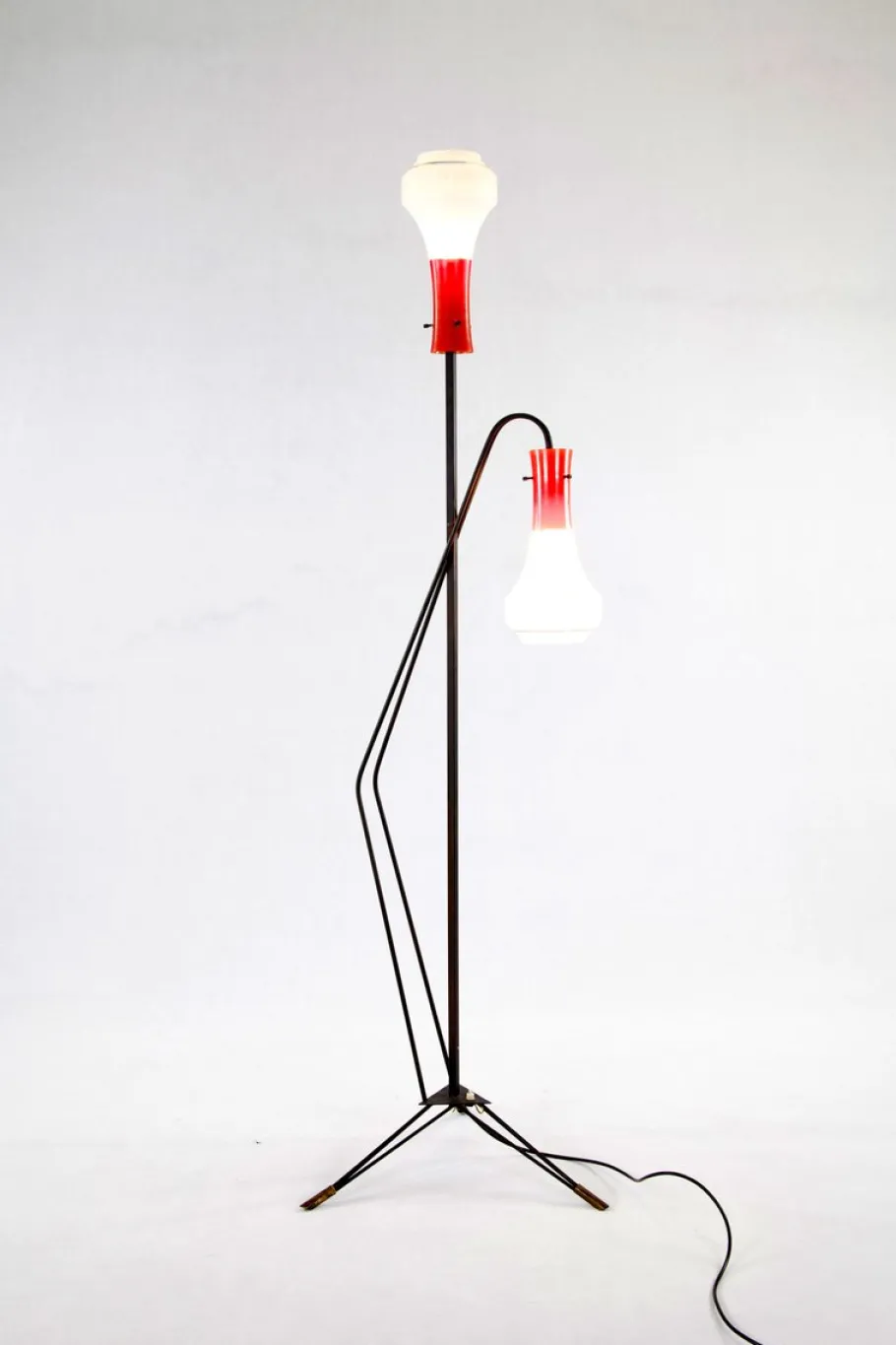New Pamono Floor Lamp from Vetreria Laguna Murano, 1950s