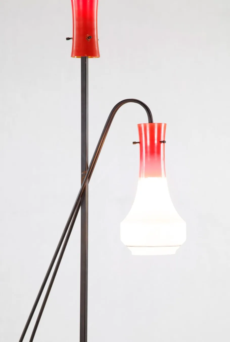 New Pamono Floor Lamp from Vetreria Laguna Murano, 1950s