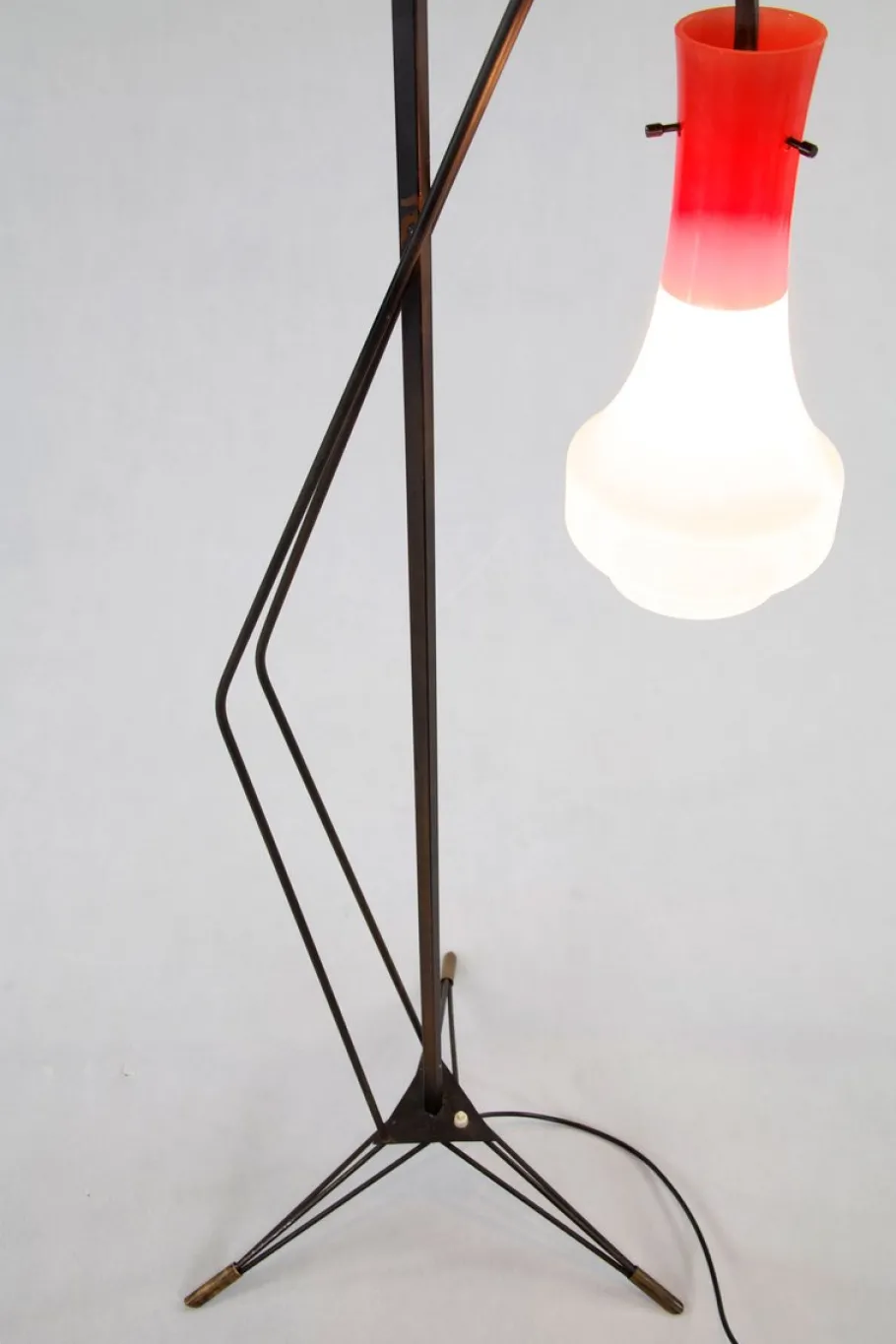 New Pamono Floor Lamp from Vetreria Laguna Murano, 1950s